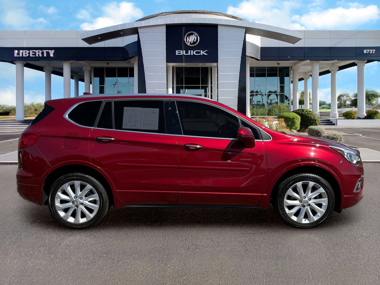 Used 2017 Buick Envision Premium AWD/4WD image 2