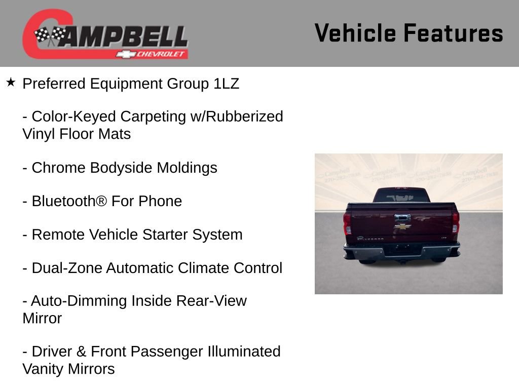 Used 2016 Chevrolet Silverado 1500 LTZ w/ Sport Package image 10