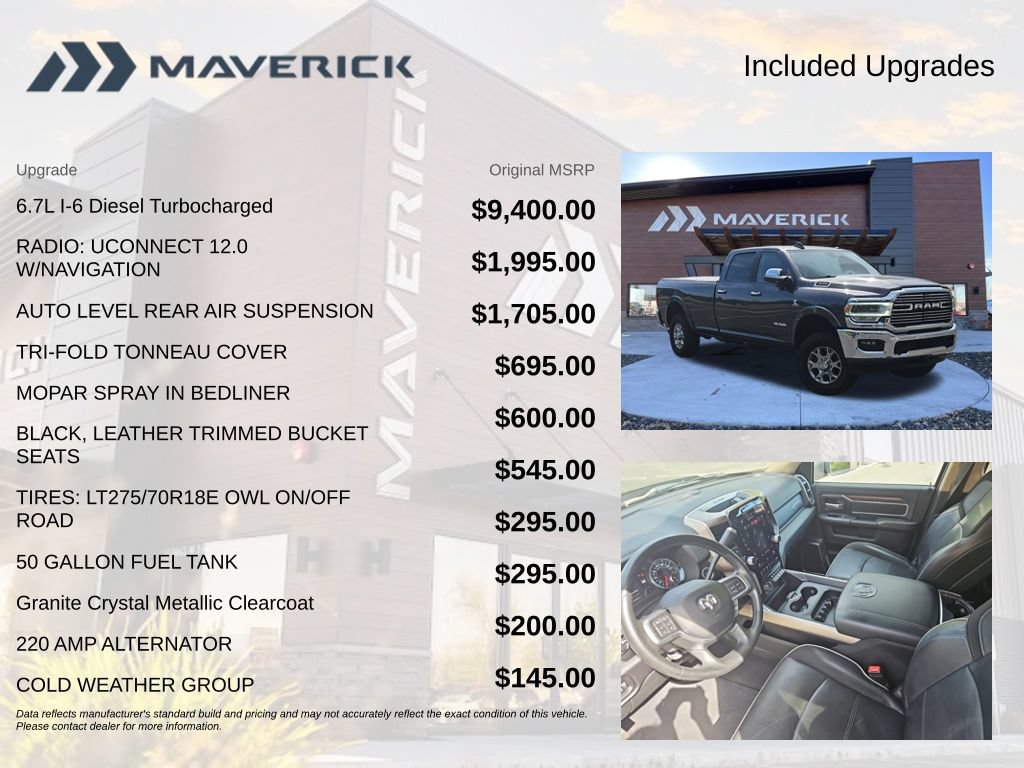 Used 2021 RAM 3500 Laramie w/ Cold Weather Group AWD/4WD image 6