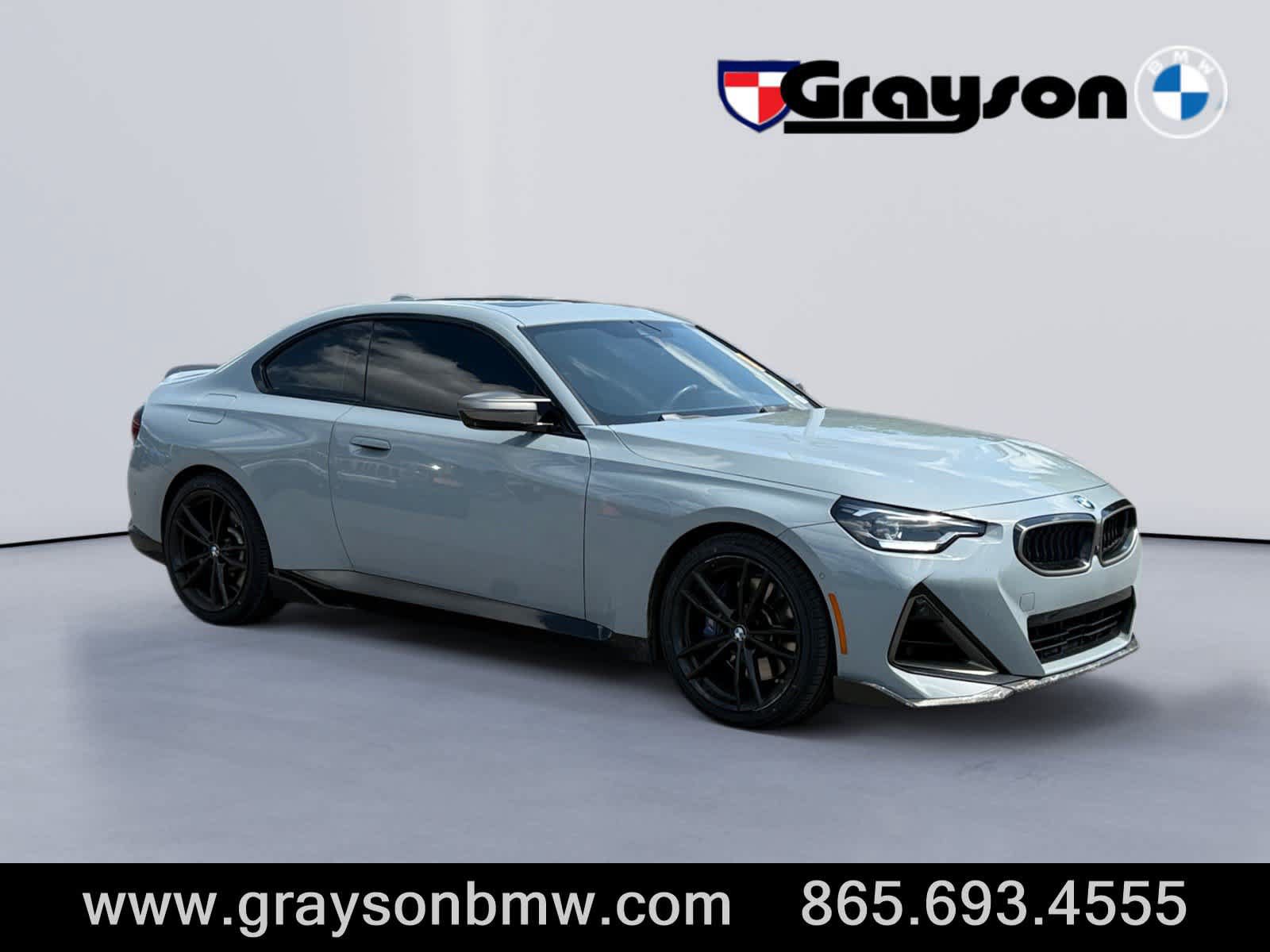 Used 2022 BMW M240i xDrive Coupe w/ Parking Assistance Package