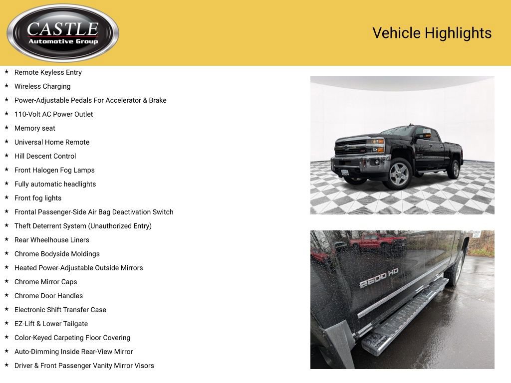 Used 2015 Chevrolet Silverado 2500 LTZ w/ LTZ Plus Package image 10