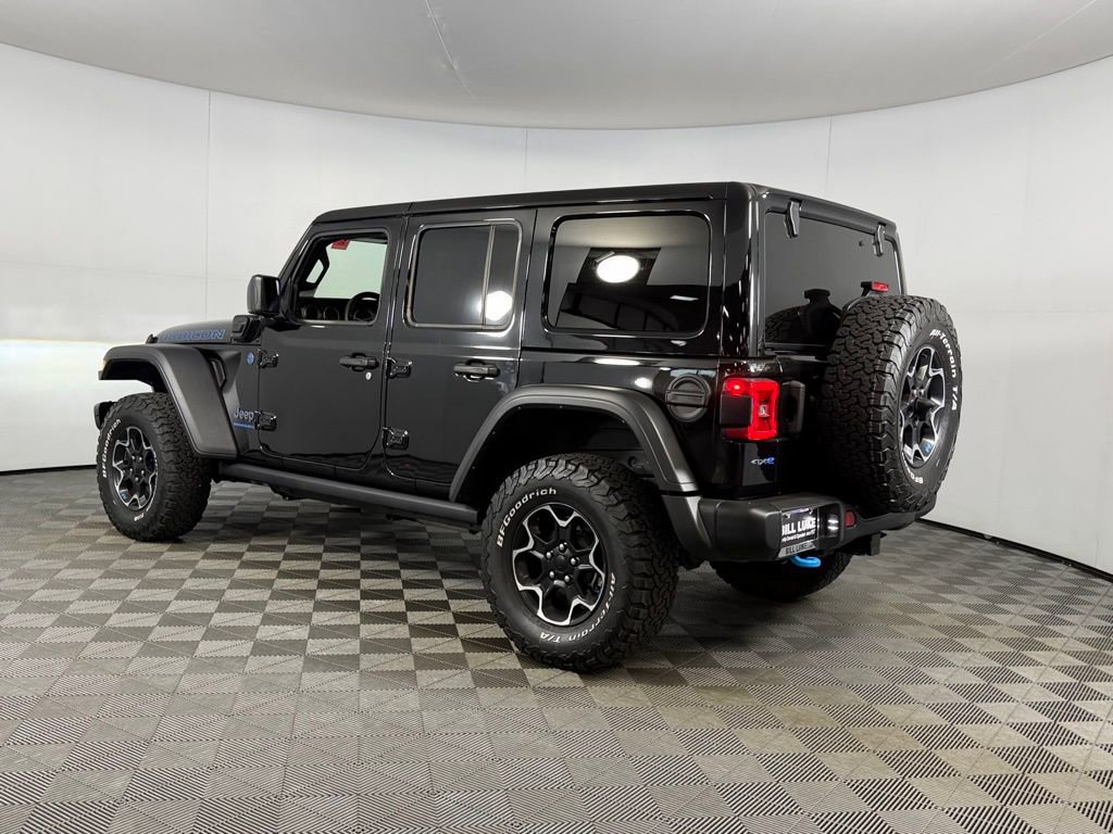 Used 2023 Jeep Wrangler Unlimited Rubicon 4xe w/ Steel Bumper Group image 8