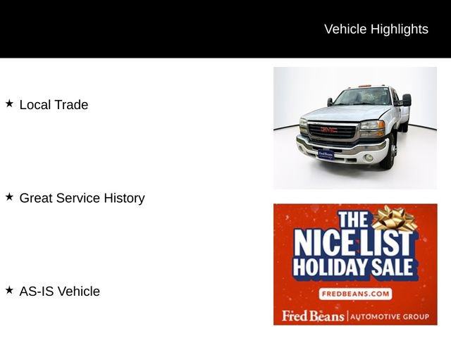 Used 2006 GMC Sierra 3500 SLE w/ Snow Plow Prep Package image 3