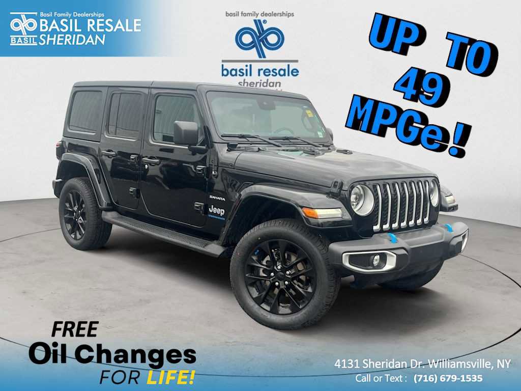 Used 2023 Jeep Wrangler Sahara w/ Cold Weather Group image 1