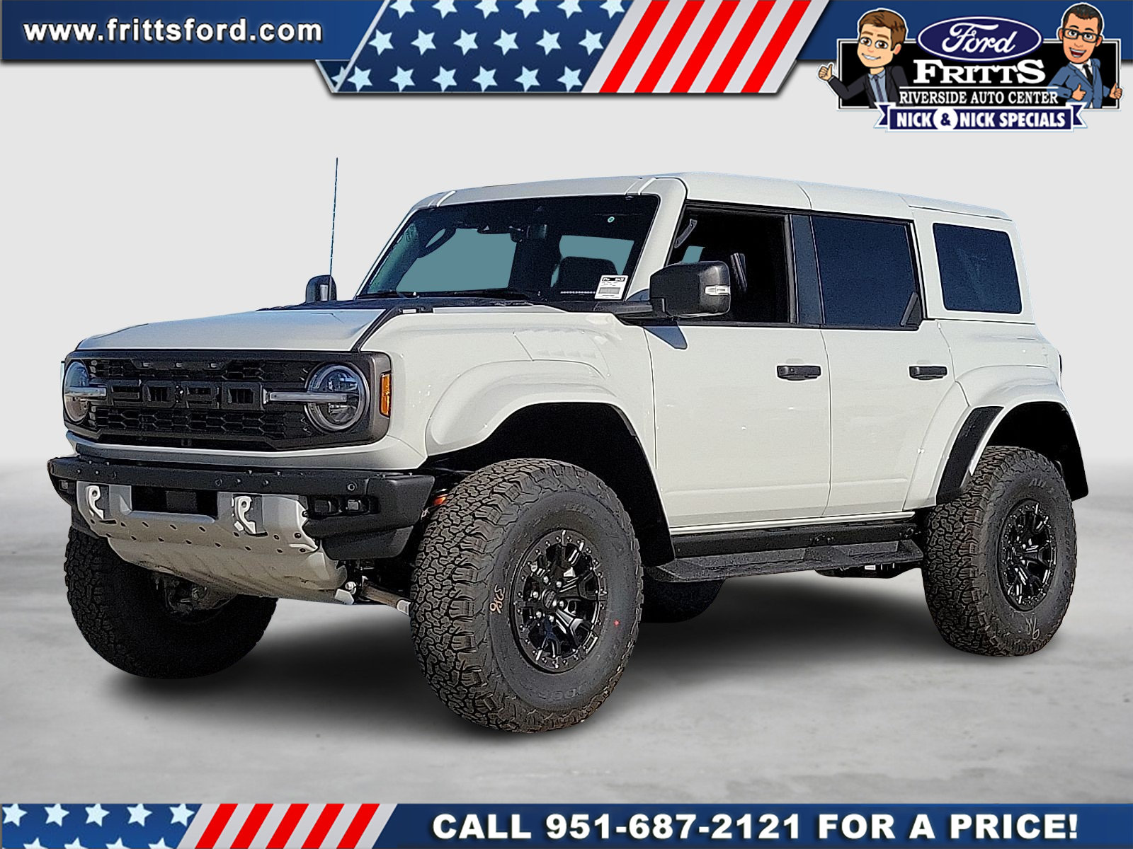 New 2026 Ford Bronco Raptor w/ Interior Carbon Fiber Pack