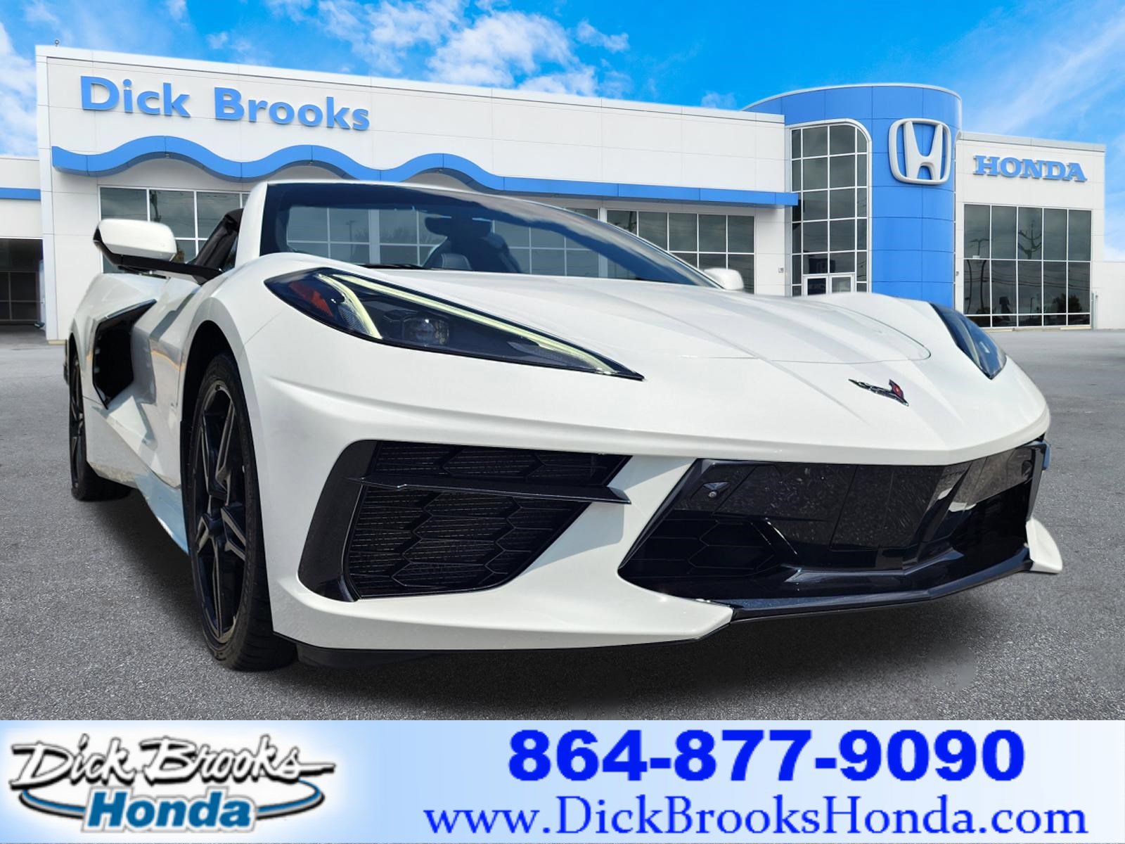 Used 2023 Chevrolet Corvette Stingray Premium Conv w/ Z51 Performance Package RWD image 1