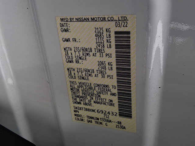 Certified 2022 Nissan Rogue SV AWD/4WD image 26