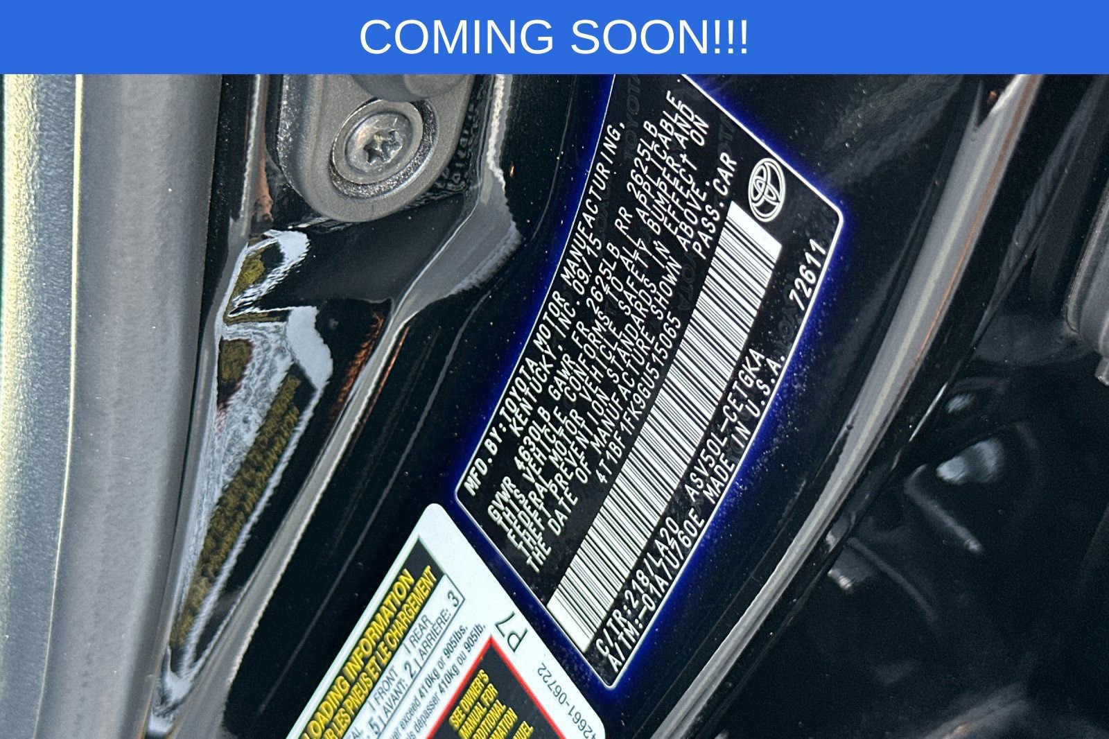 Used 2016 Toyota Camry XLE w/ Moonroof Package image 28