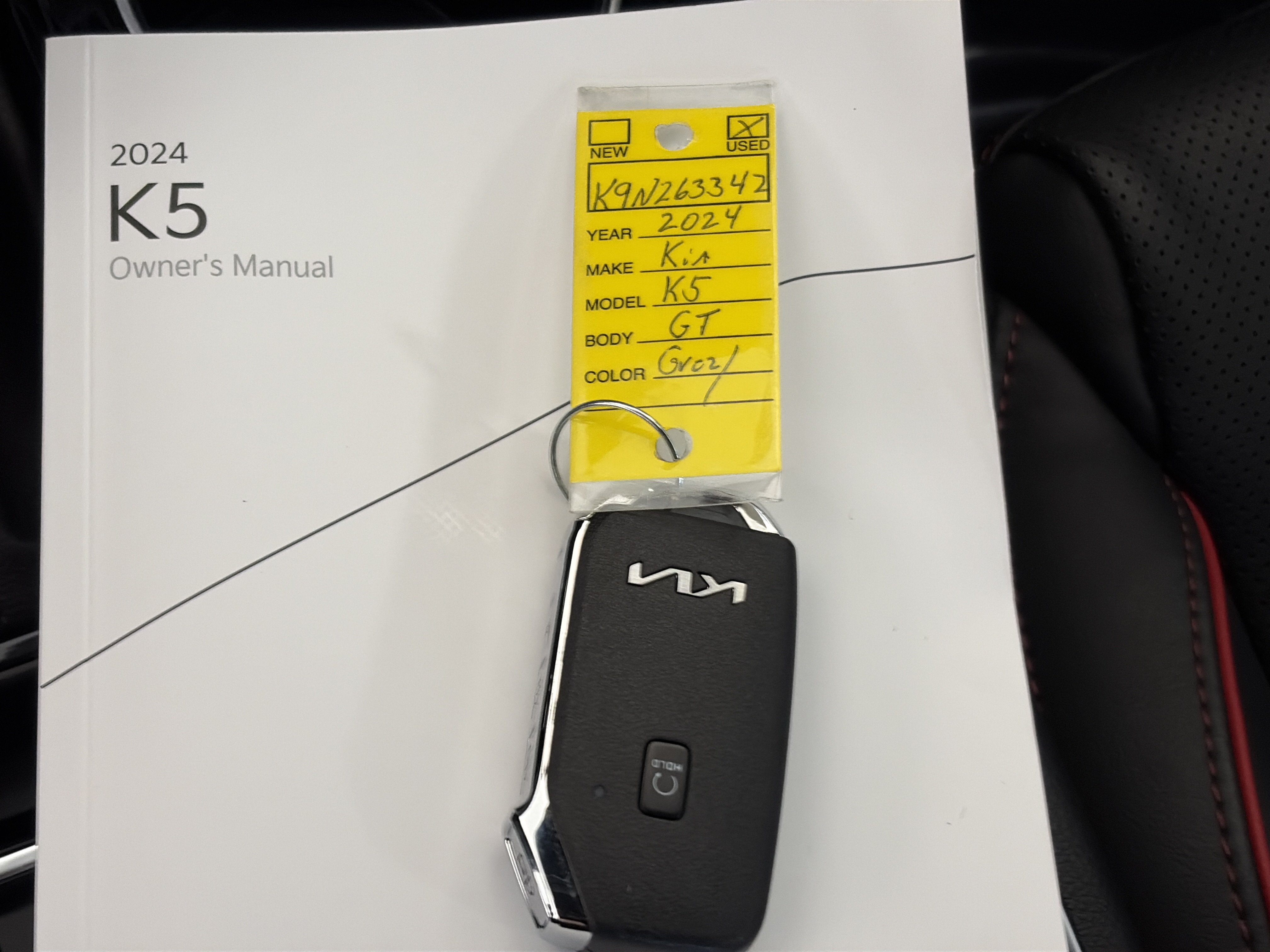Certified 2024 Kia K5 GT w/ GT1 Package FWD image 40