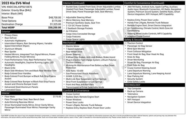 Certified 2023 Kia EV6 Wind image 12