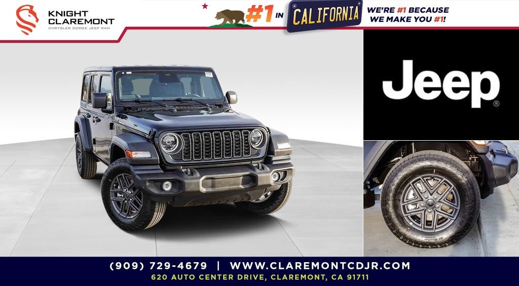 New 2026 Jeep Wrangler Unlimited Sport AWD/4WD 360° Tour