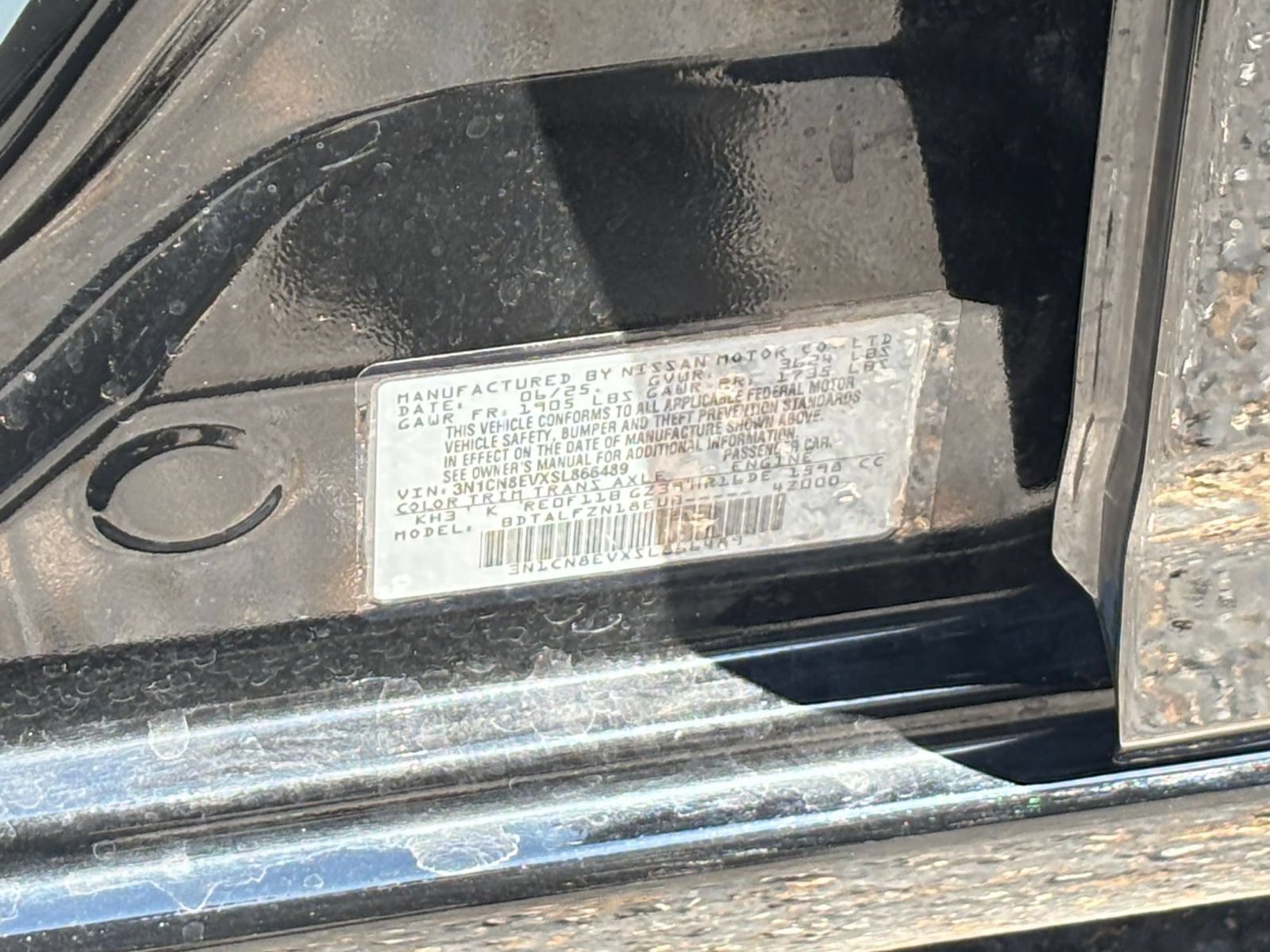 Used 2025 Nissan Versa SV FWD image 22