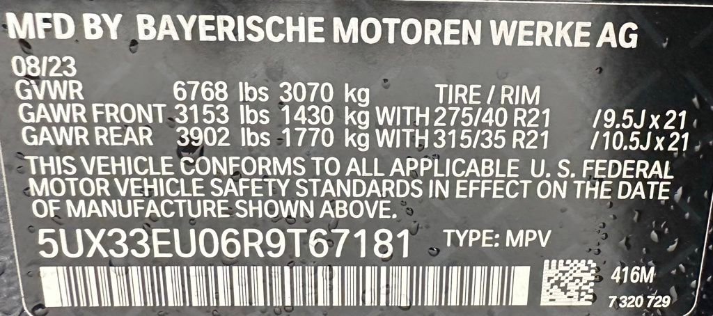 Certified 2024 BMW X5 M60i image 42