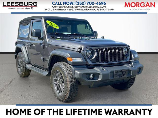 Certified 2024 Jeep Wrangler Sport