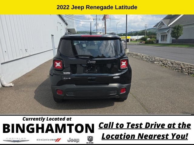 Used 2022 Jeep Renegade Latitude w/ Convenience Group AWD/4WD image 6