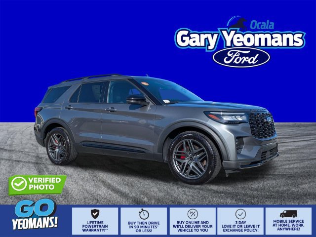 Certified 2025 Ford Explorer ST w/ Sun And Sound Package AWD/4WD image 1
