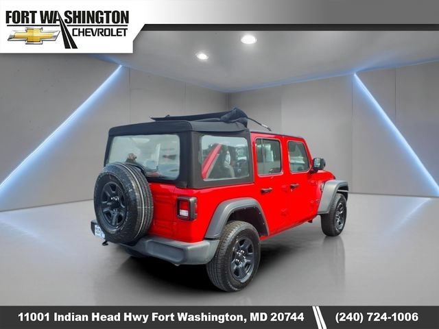 Used 2024 Jeep Wrangler Unlimited Sport AWD/4WD image 3