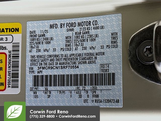 New 2025 Ford Bronco Sport Outer Banks w/ Outer Banks Tech Package+ image 35