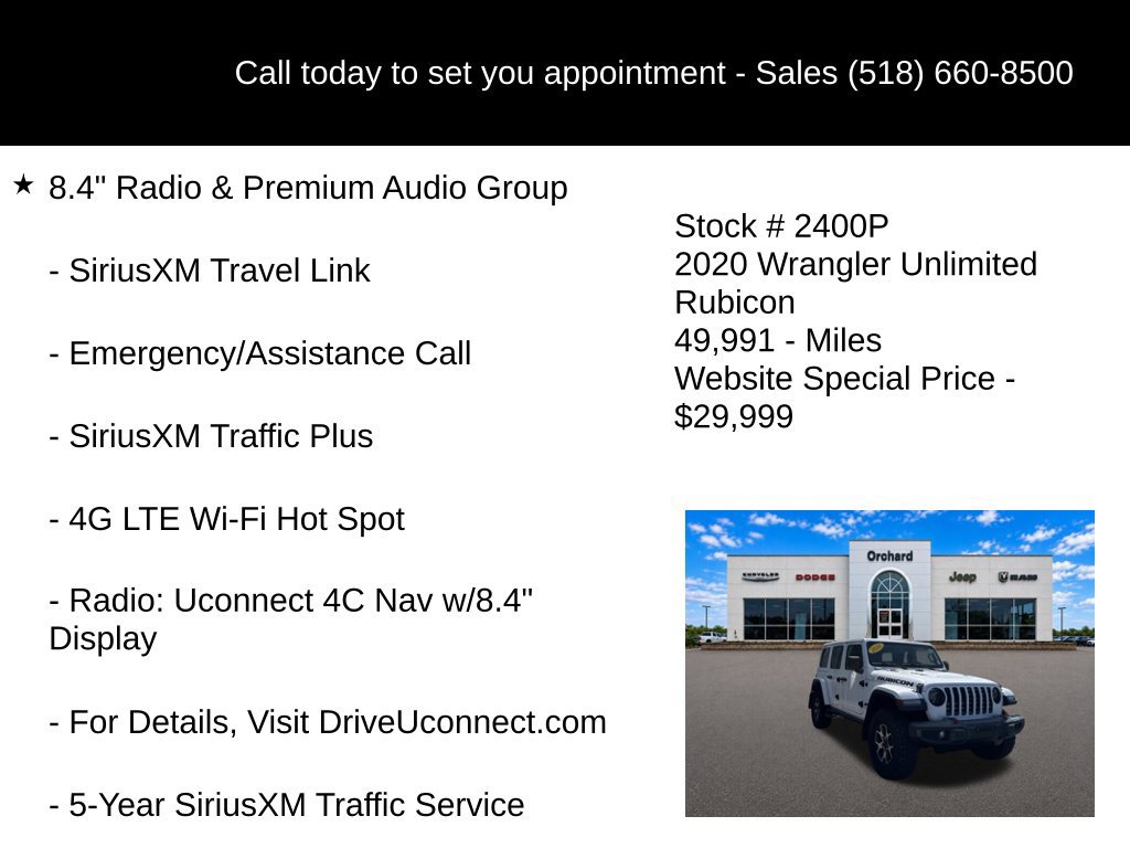 Used 2020 Jeep Wrangler Unlimited Rubicon AWD/4WD image 15