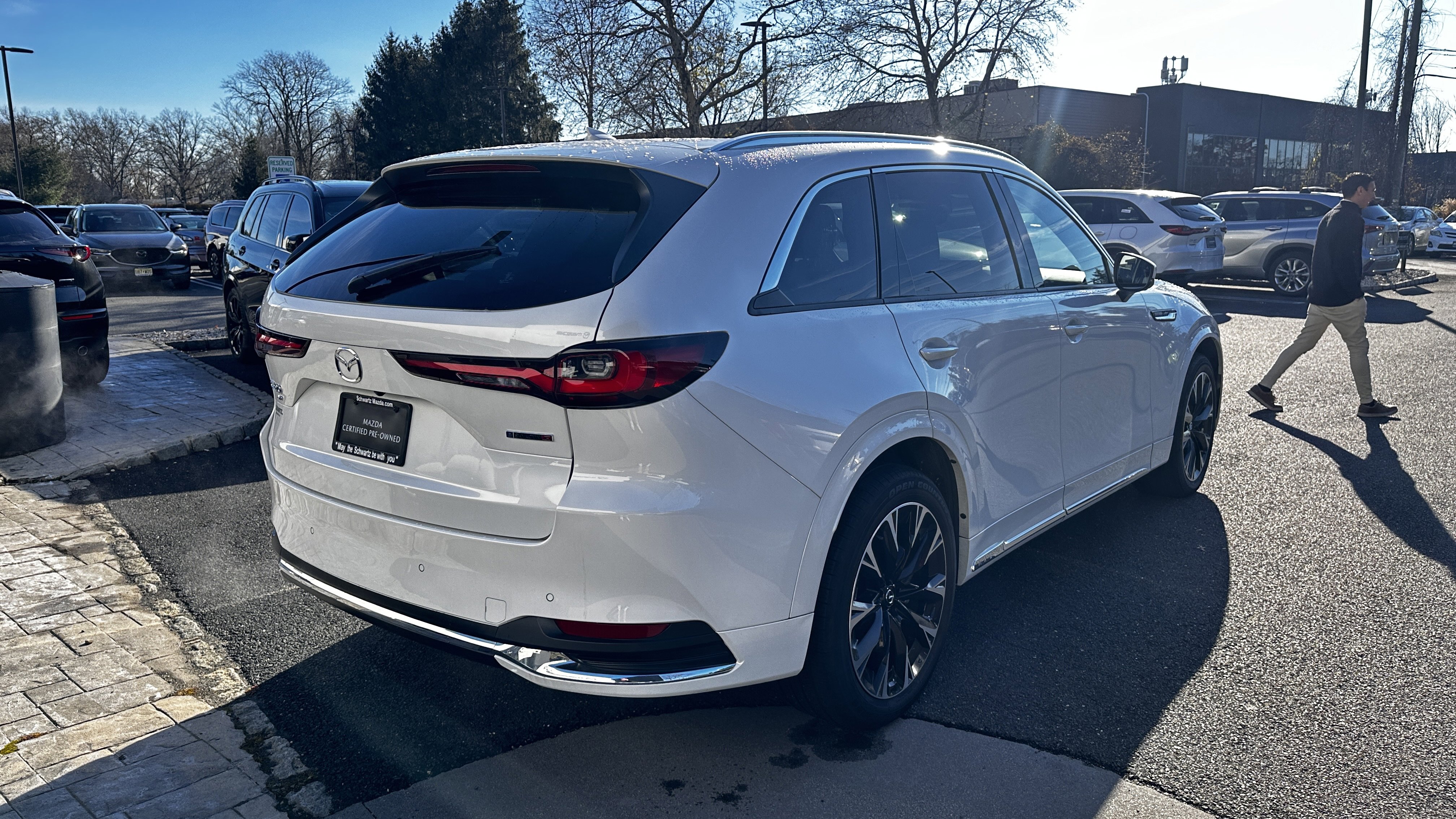 Certified 2025 MAZDA CX-90 3.3 Turbo S w/ Premium Package image 9