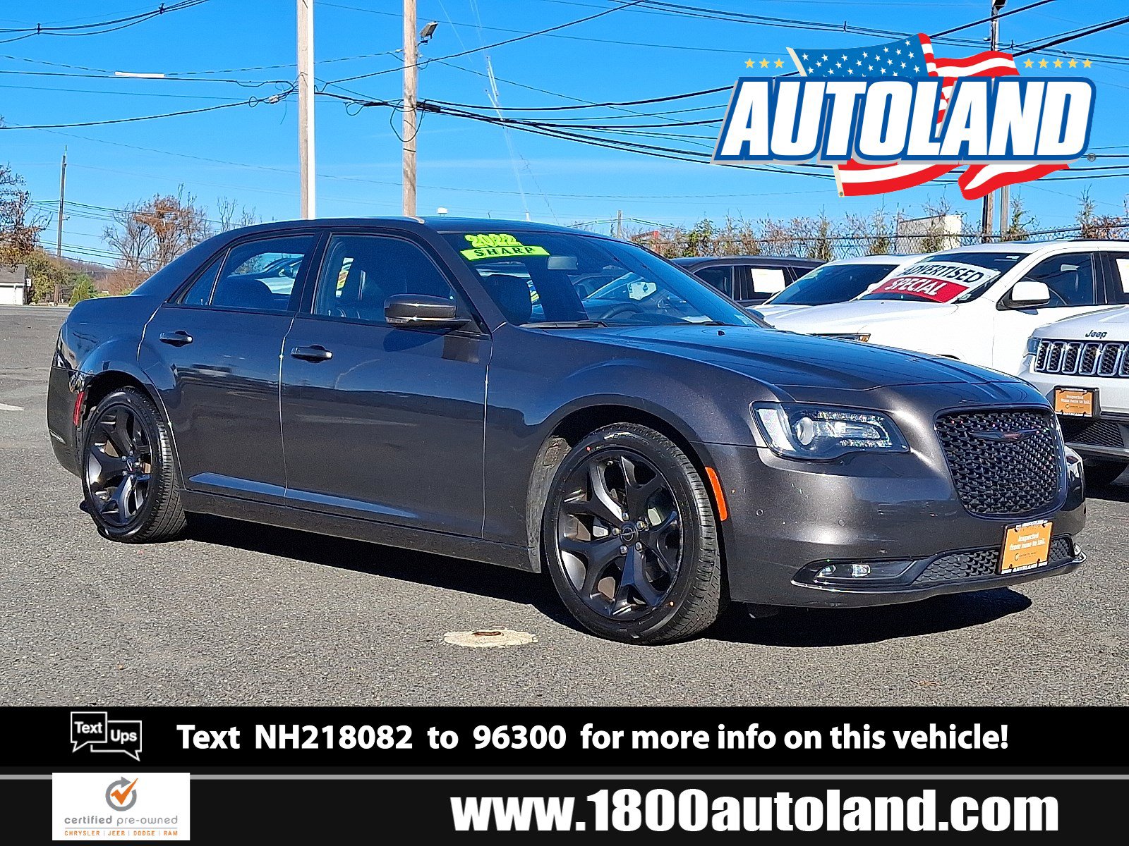 Certified 2022 Chrysler 300 S