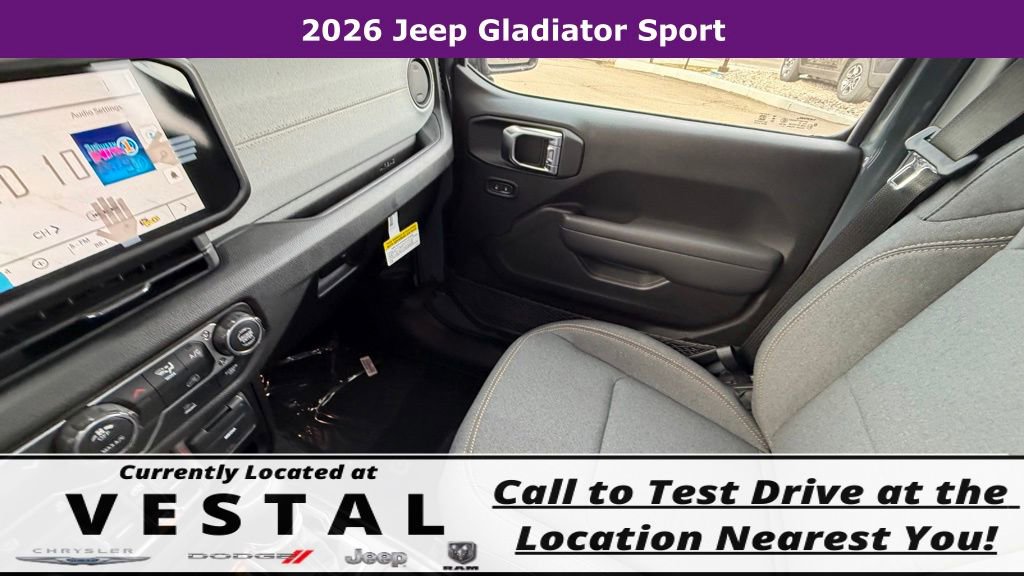 New 2026 Jeep Gladiator Sport AWD/4WD image 29
