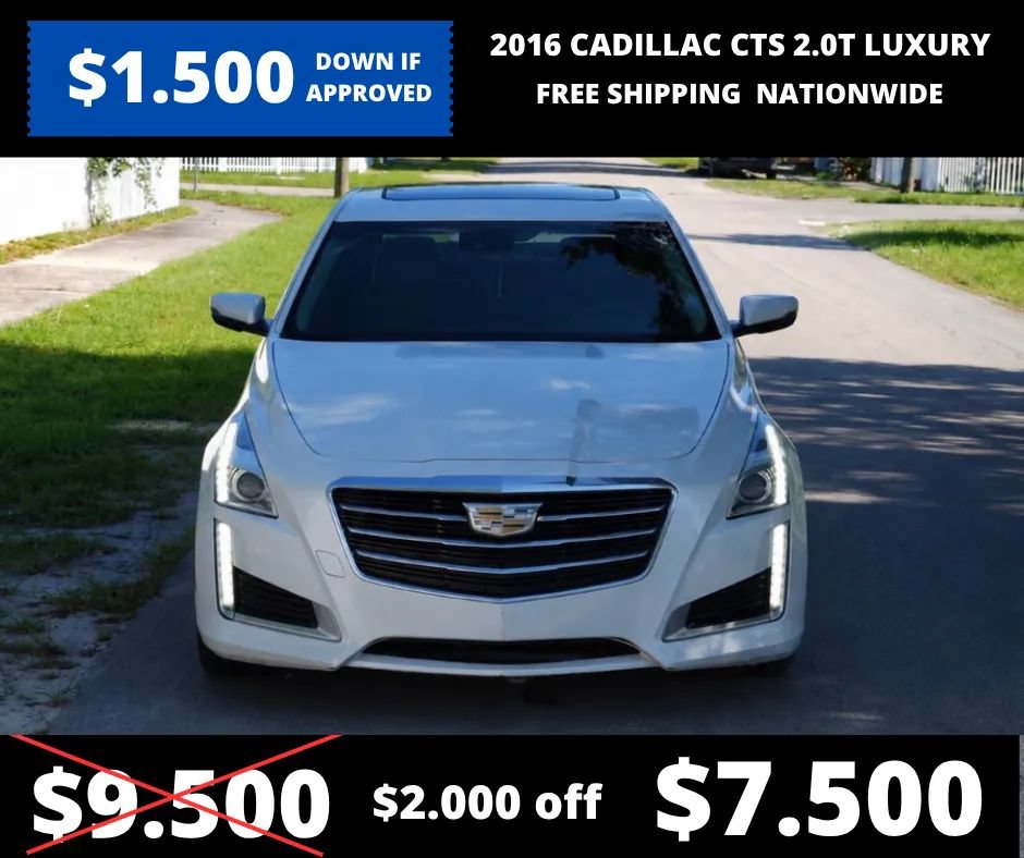 Used 2016 Cadillac CTS Luxury RWD image 2