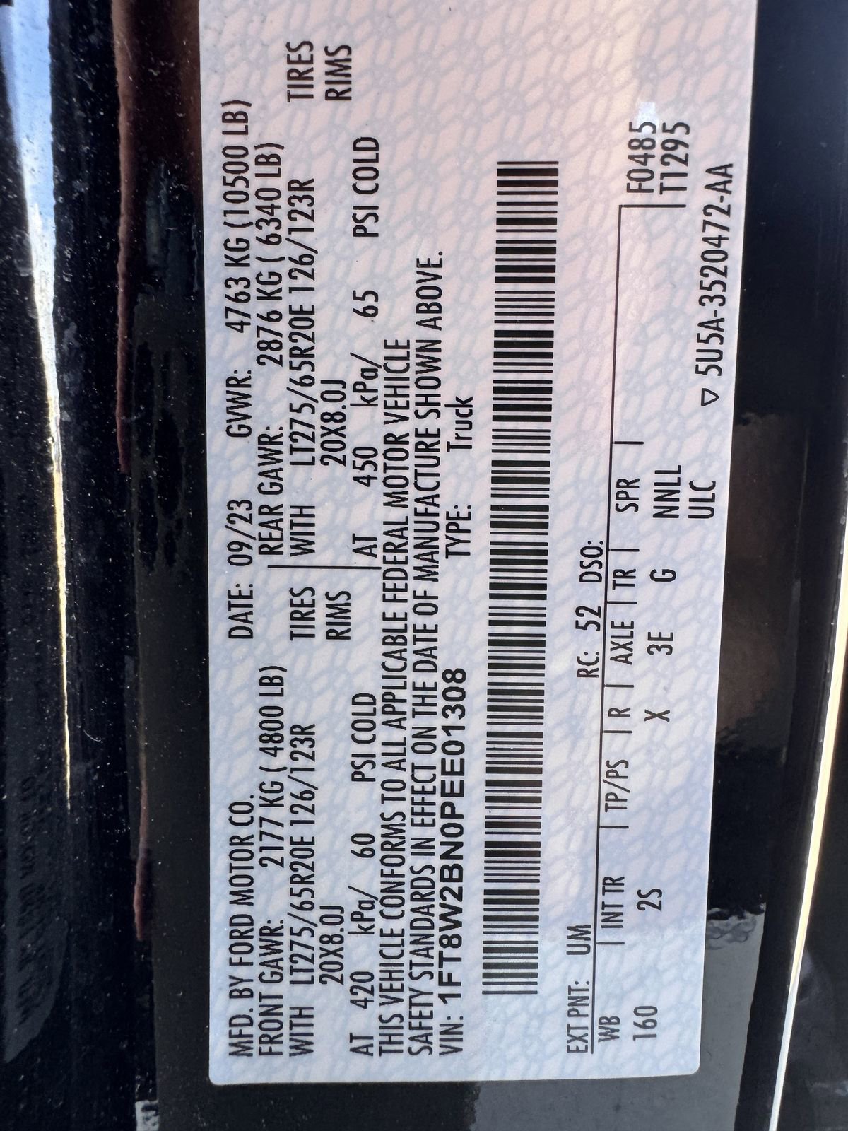 Used 2023 Ford F250 XLT w/ Black Appearance Package image 22