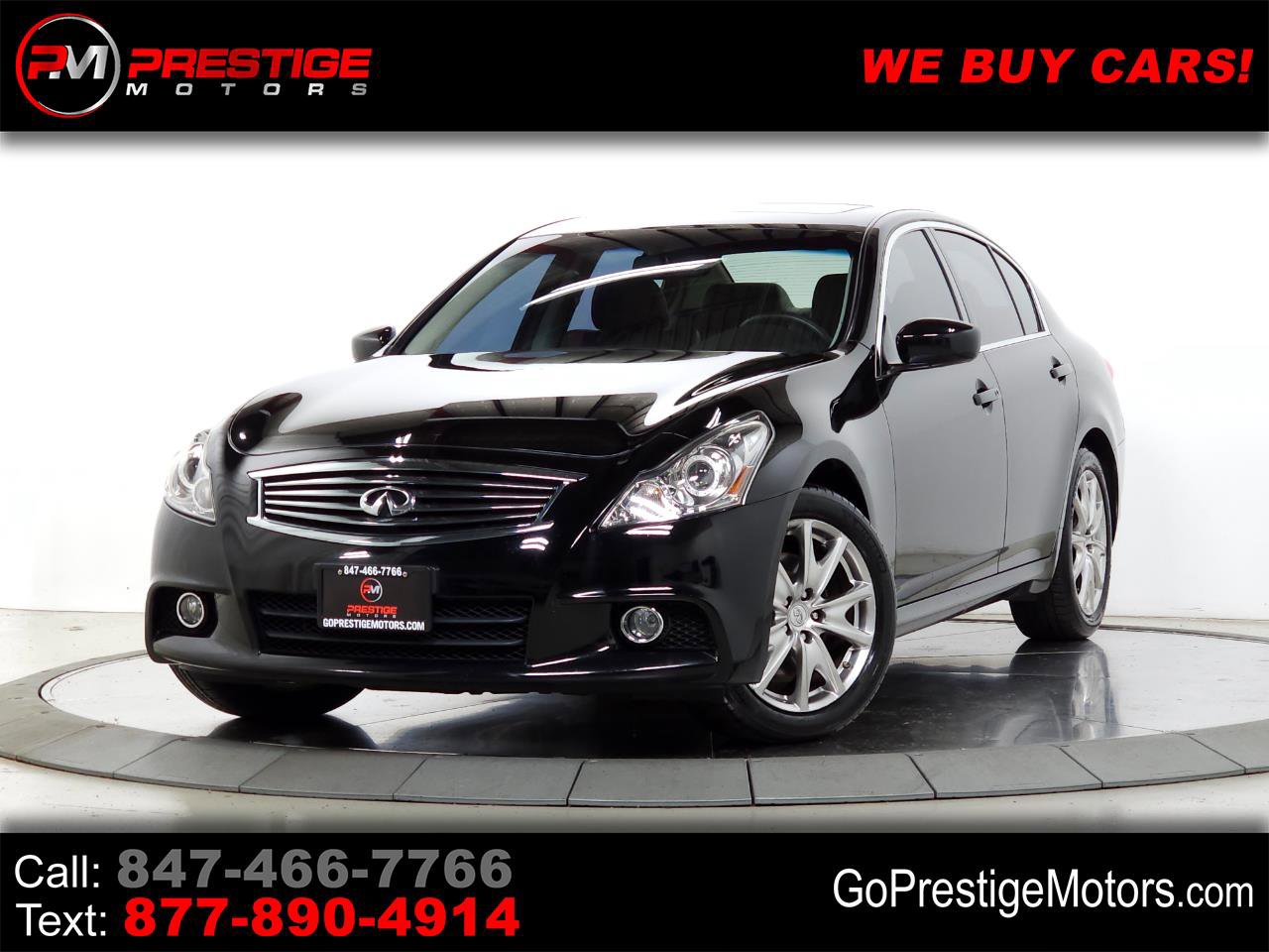 Used 2013 INFINITI G37 x Sedan w/ Premium Pkg