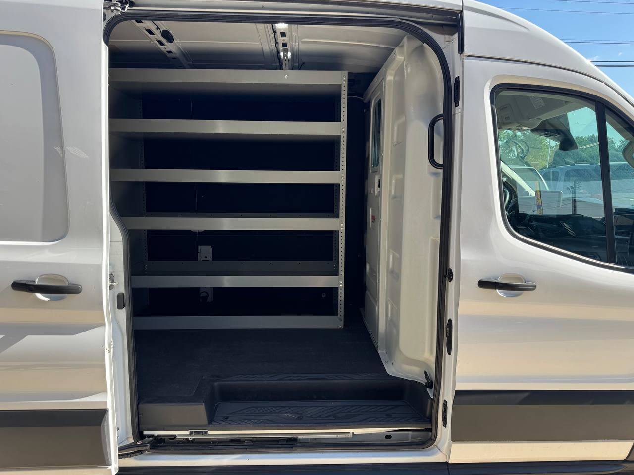 Used 2022 Ford E-Transit Medium Roof w/ Load Area Protection Package RWD image 11