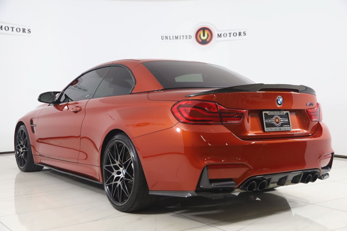 Used 2019 BMW M4 Convertible w/ Competition Package RWD image 4