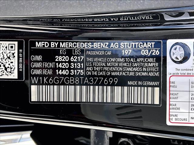 New 2026 Mercedes-Benz S 580 4MATIC Sedan image 15