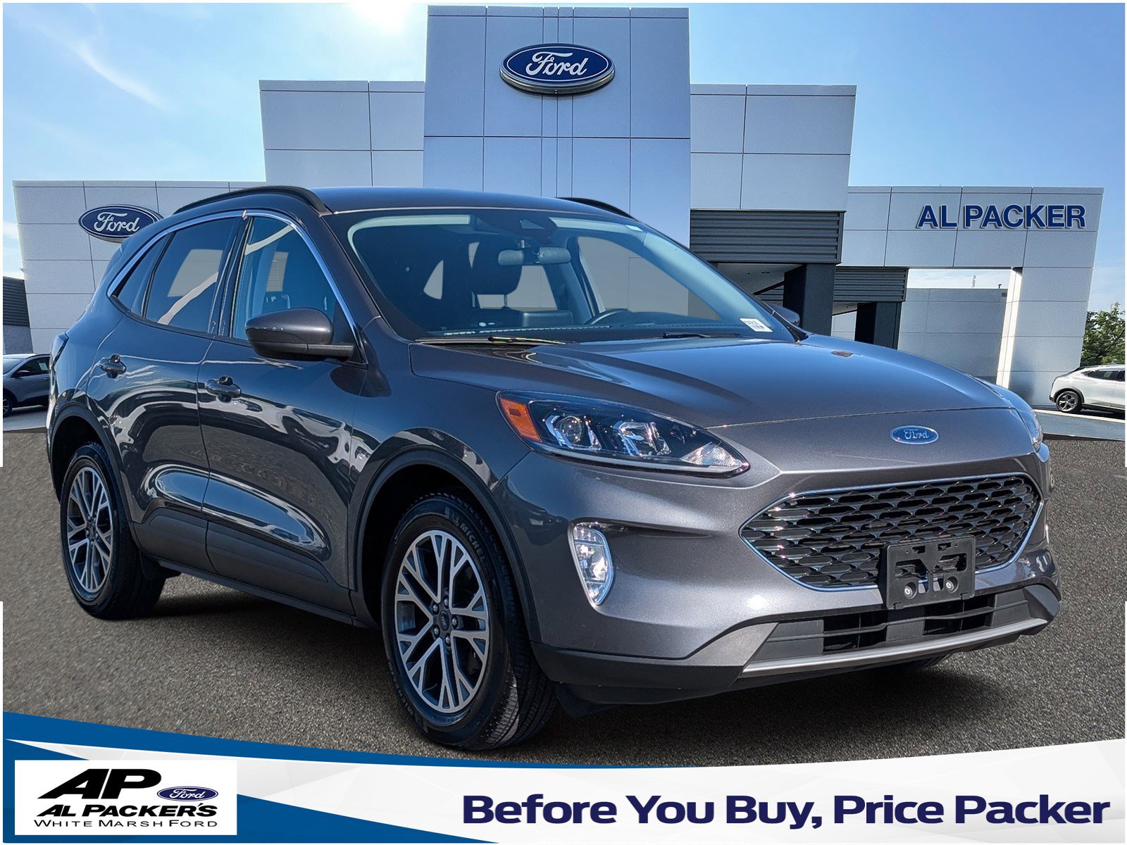 Certified 2021 Ford Escape SEL