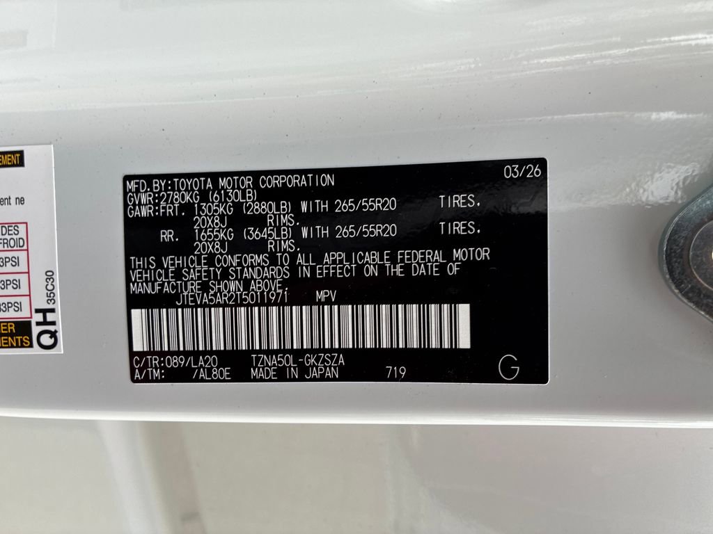 New 2026 Toyota 4Runner Limited image 37