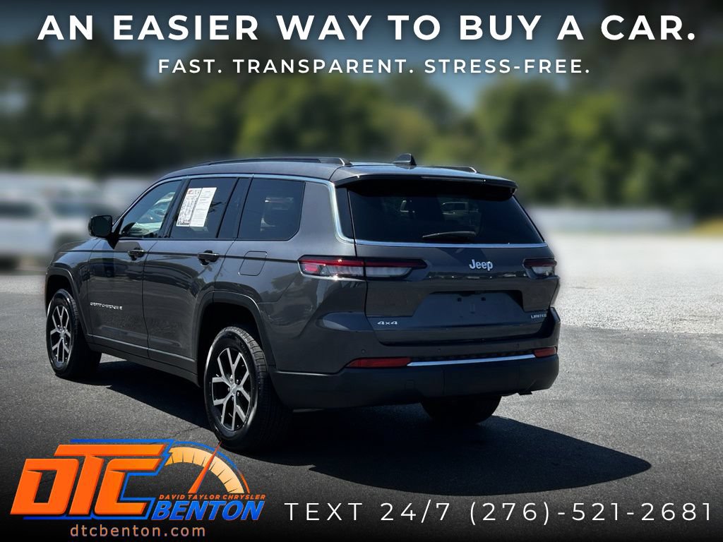 Used 2025 Jeep Grand Cherokee L Limited AWD/4WD image 7