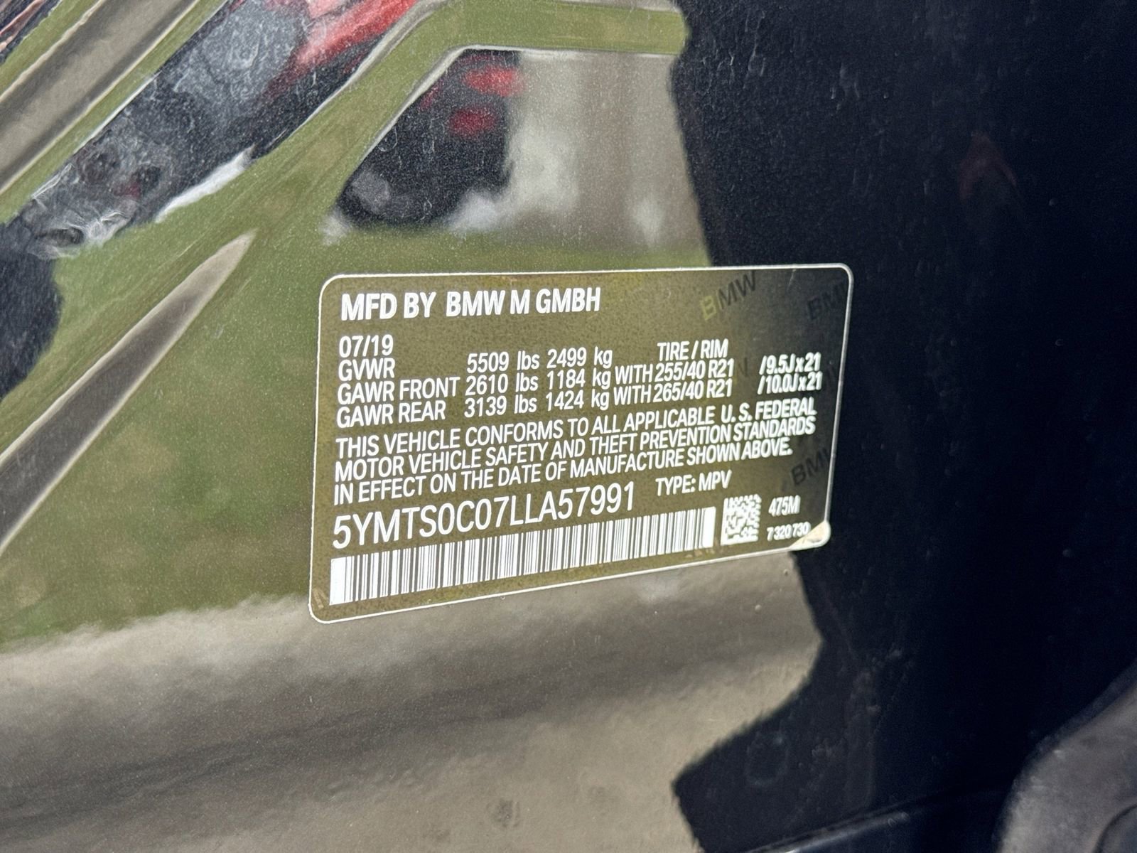 Used 2020 BMW X3 M w/ Executive Package image 36