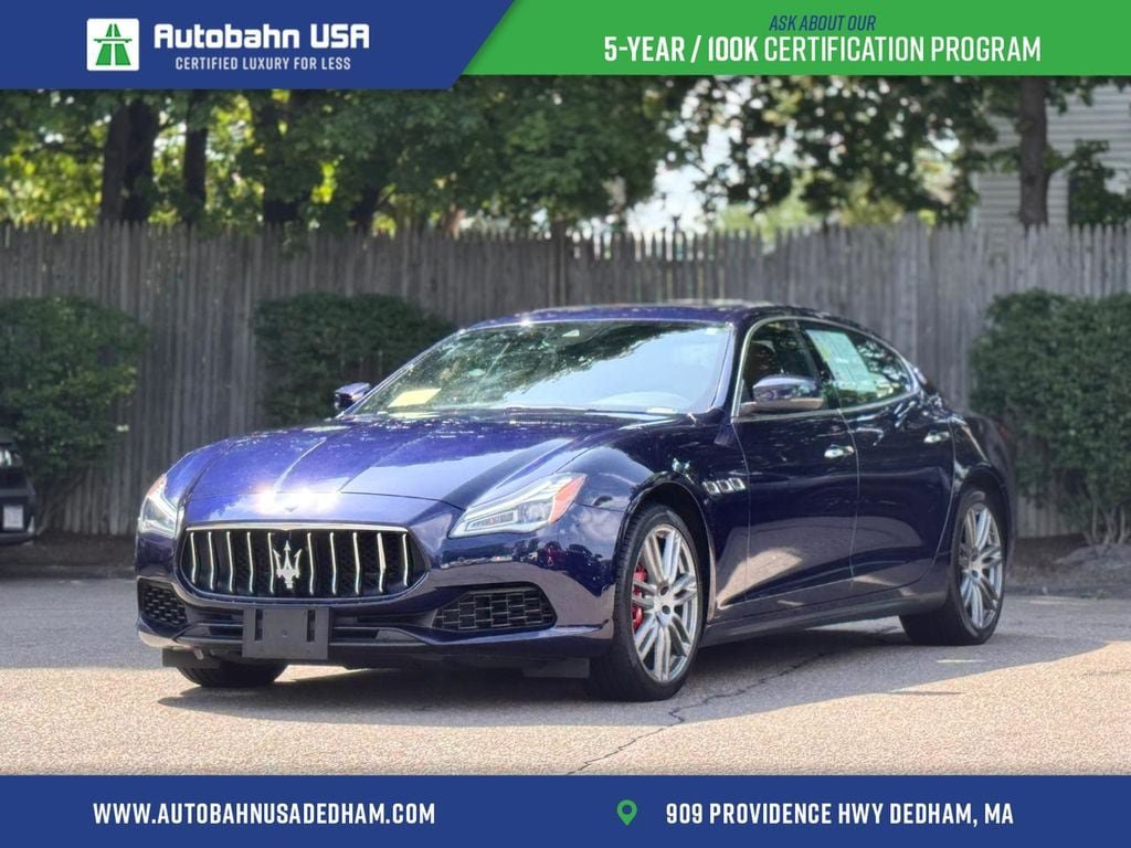 Used 2018 Maserati Quattroporte S Q4 AWD/4WD video 1