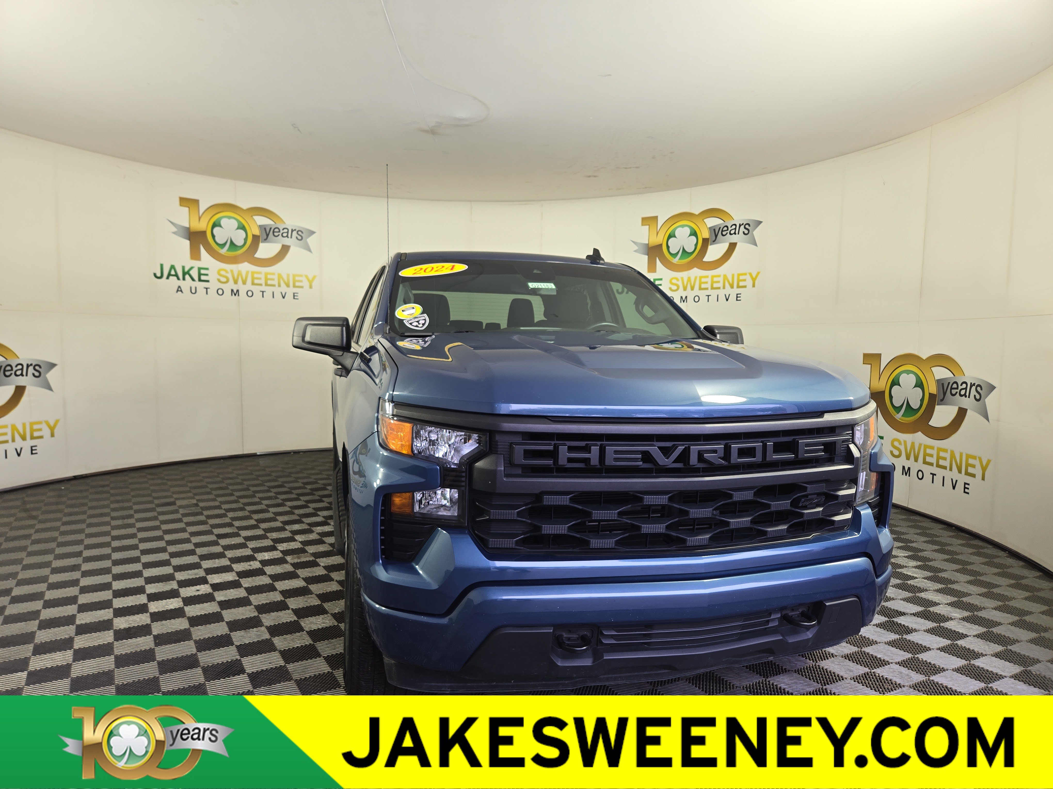 Certified 2024 Chevrolet Silverado 1500 Custom w/ LPO, Dark Essentials Package AWD/4WD image 1