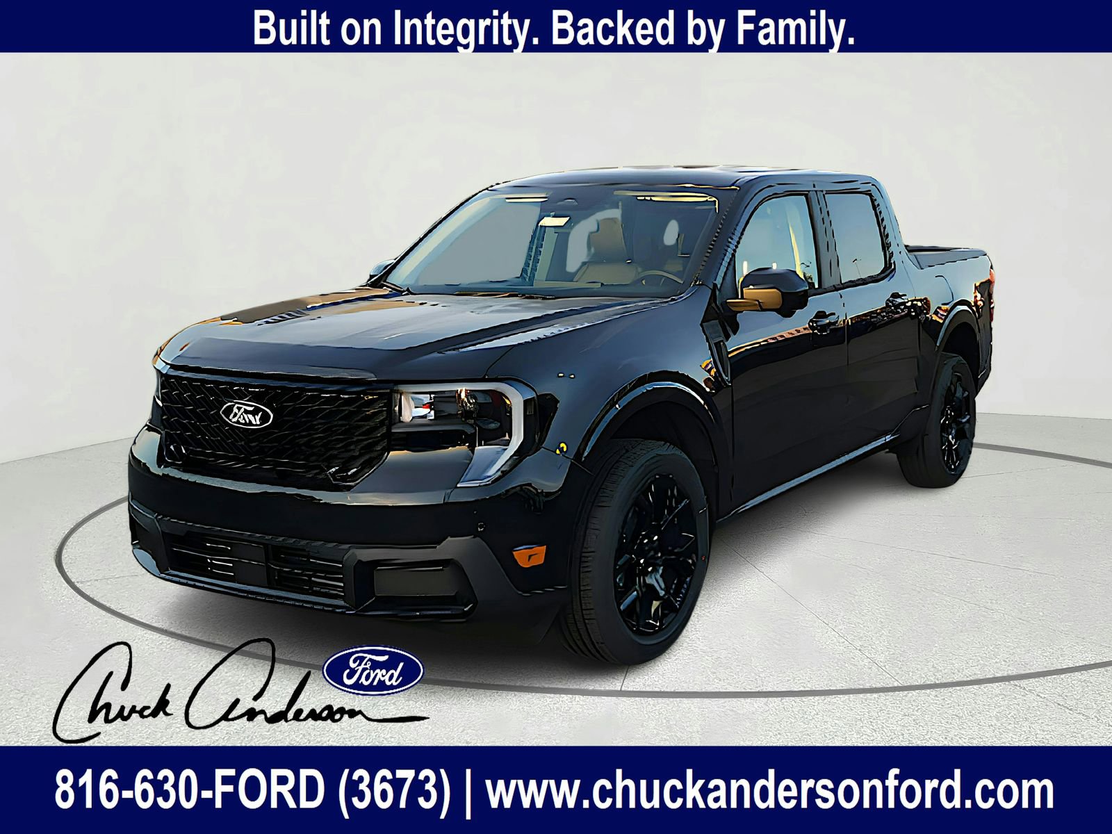 New 2025 Ford Maverick Lariat w/ Black Appearance Package image 1