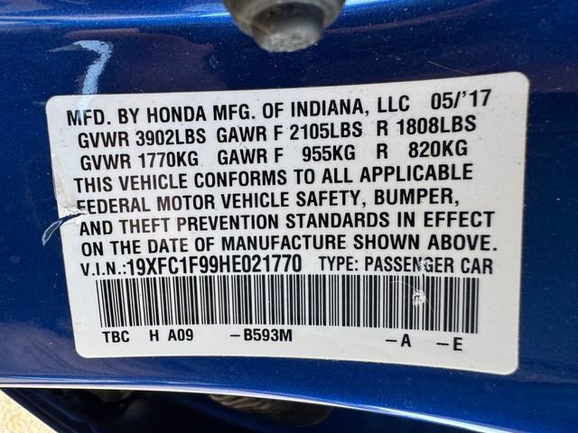 Used 2017 Honda Civic Touring image 29