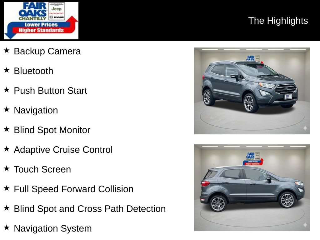Used 2020 Ford EcoSport Titanium AWD/4WD video 2