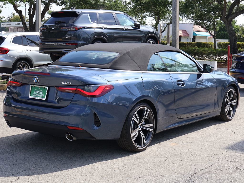 Used 2023 BMW 430i Convertible w/ Convenience Package RWD image 10