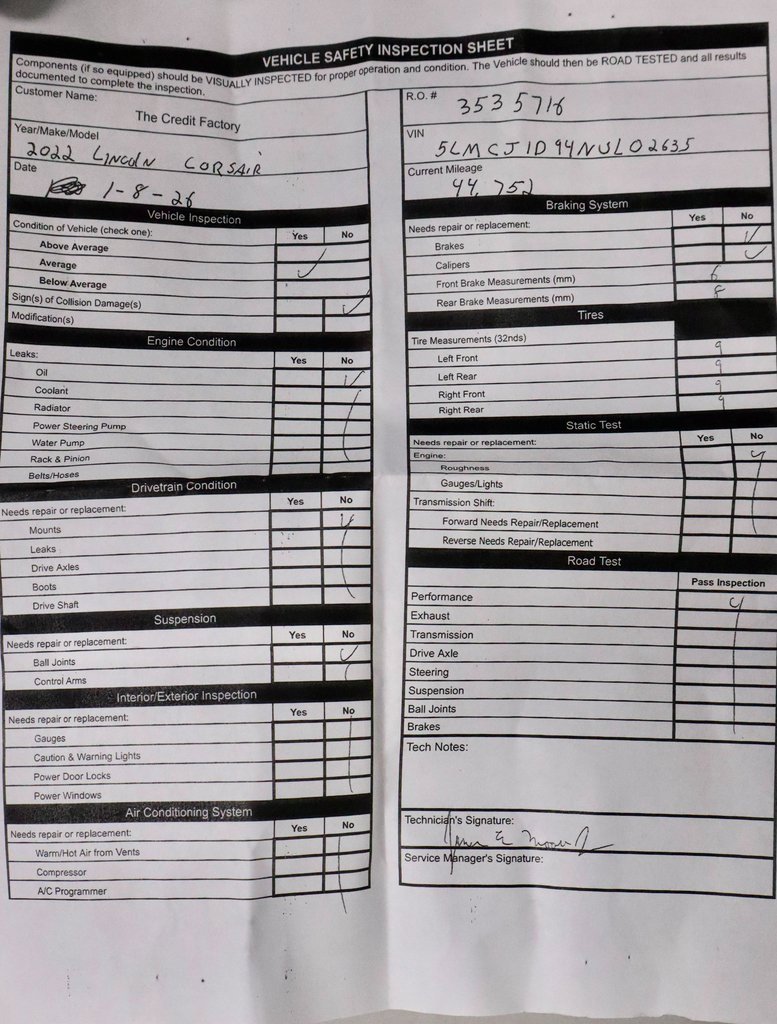 Used 2022 Lincoln Corsair AWD w/ Premium Package image 6