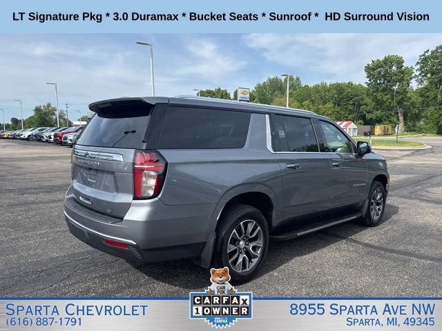 Used 2022 Chevrolet Suburban LT w/ LT Signature Plus Package AWD/4WD image 3