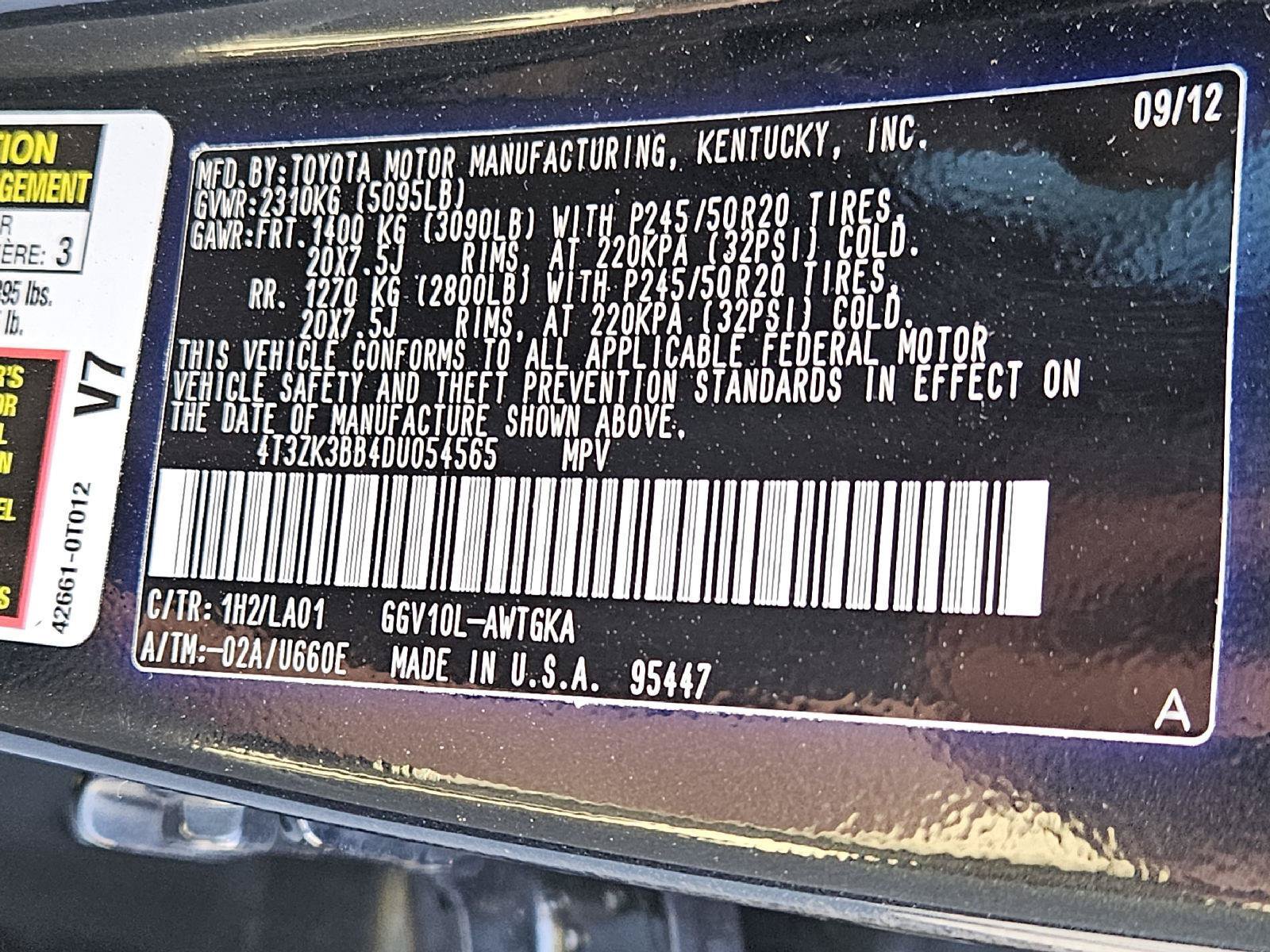 Used 2013 Toyota Venza XLE w/ XLE Premium Pkg FWD image 32