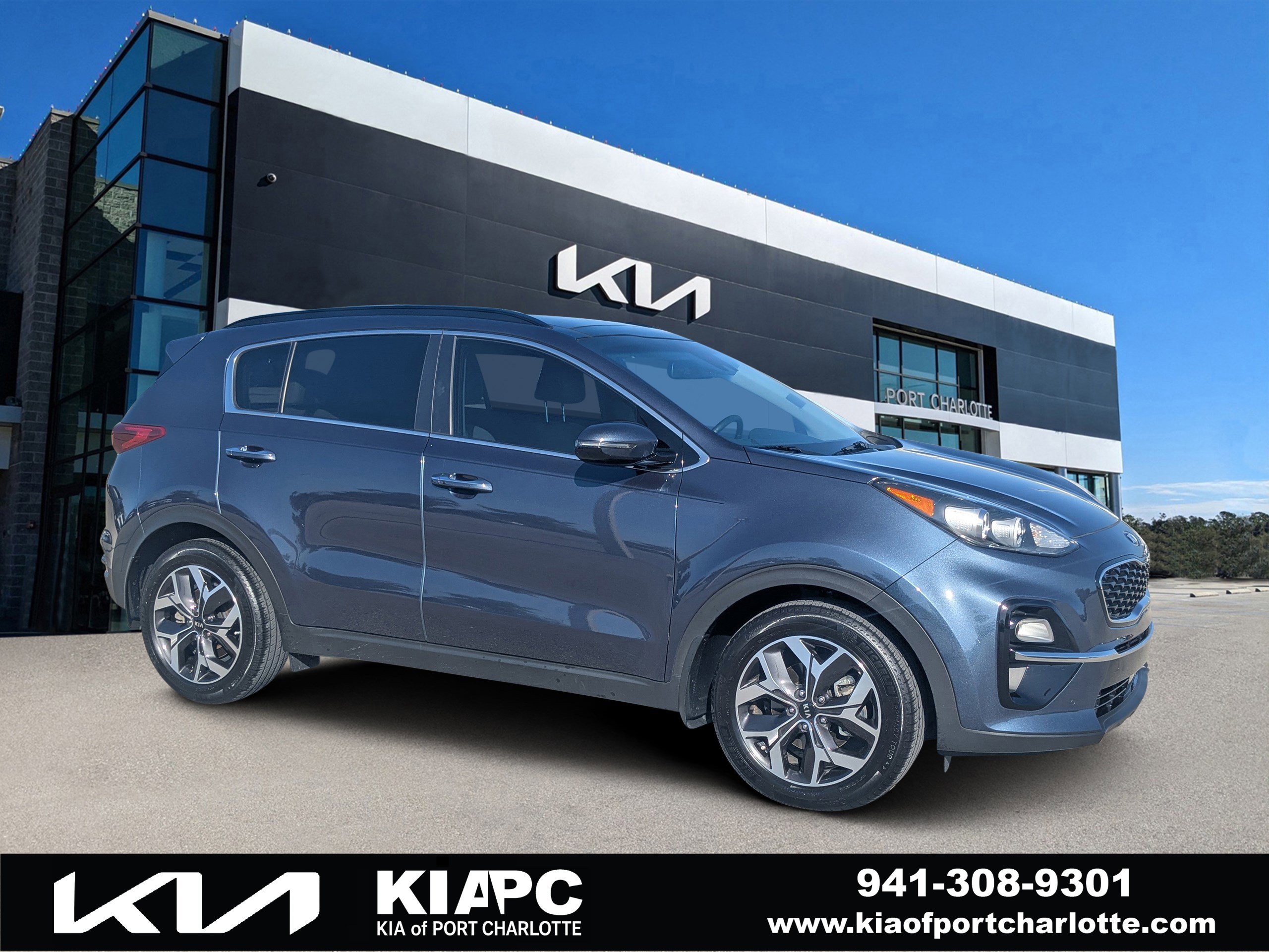 Certified 2020 Kia Sportage EX w/ EX Technology Package FWD image 1