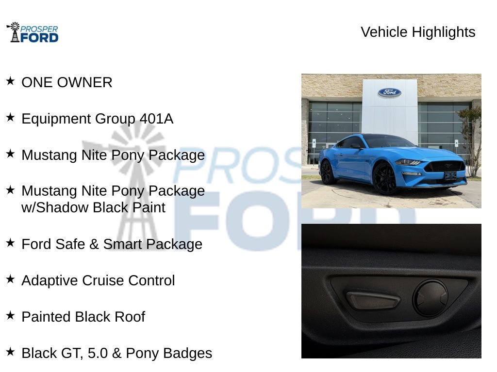 Used 2023 Ford Mustang GT Premium w/ Equipment Group 401A RWD image 5