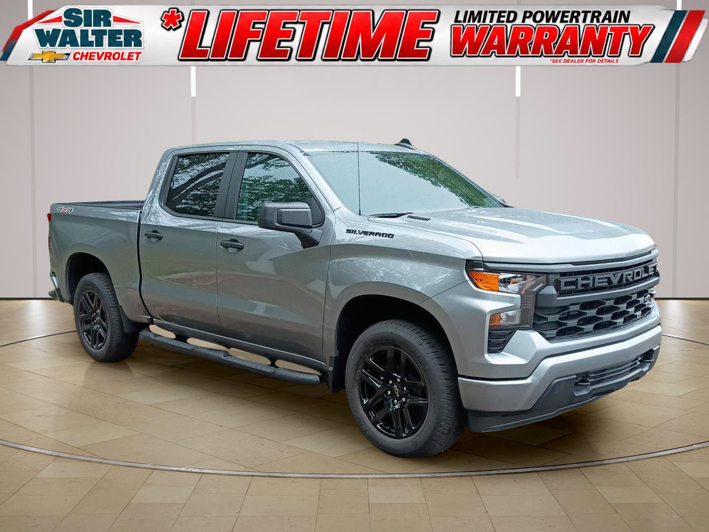 New 2026 Chevrolet Silverado 1500 Custom w/ LPO, Dark Essentials Package AWD/4WD image 1