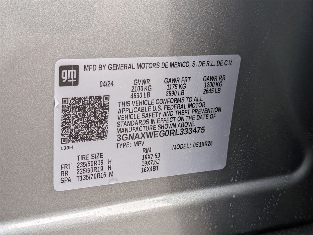 Used 2024 Chevrolet Equinox RS image 32