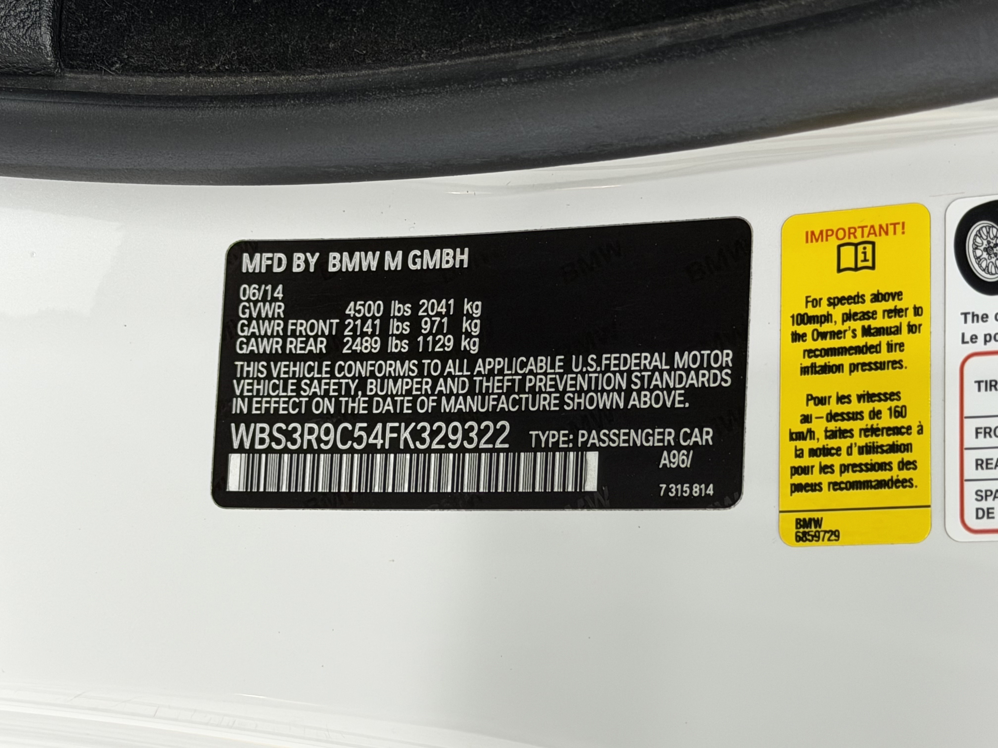 Used 2015 BMW M4 Coupe RWD image 60